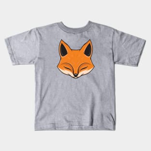 Little Fox Head Kids T-Shirt